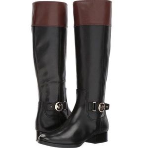 MICHAEL KORS LEATHER BOOTS!!!